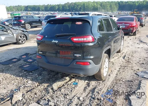 2017 Jeep Cherokee Latitude Fwd из США, поврежденный, VIN 1C4PJLCB9HD219392